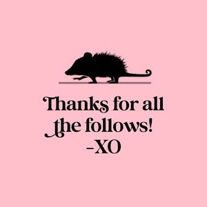 Your follows mean the world! I do my best to follow back. 😘